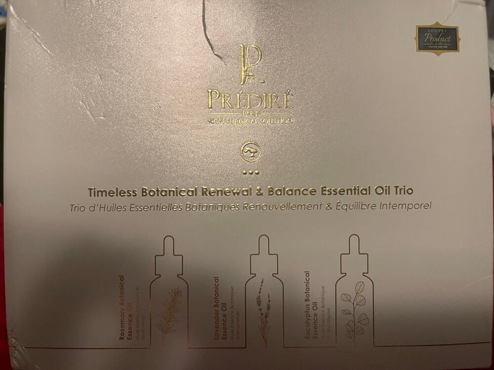 Predire 
Timeless Botanical Renewal & Balance Essential Oil Trio